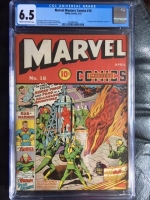 Marvel Mystery Comics #18 CGC 6.5 cr/ow