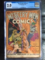 Mystery Men Comics #5 CGC 2.0 cr/ow