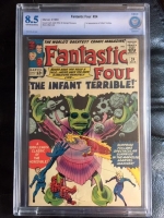 Fantastic Four #24 CBCS 8.5 ow/w