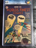 World's Finest Comics #74 CGC 6.5 cr/ow