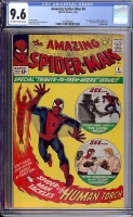 Amazing Spider-Man #8 CGC 9.6 ow/w