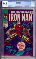 Iron Man #1 CGC 9.6 ow/w
