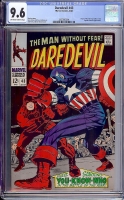 Daredevil #43 CGC 9.6 ow/w