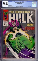 Incredible Hulk #107 CGC 9.4 w