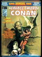 Savage Sword of Conan Annual #1 CGC 9.8 w