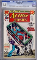 Action Comics #421 CGC 9.8 w
