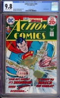 Action Comics #435 CGC 9.8 ow/w