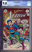 Action Comics #466 CGC 9.8 ow/w
