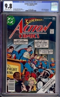 Action Comics #474 CGC 9.8 ow/w