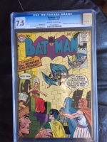 Batman #116 CGC 7.5 ow/w