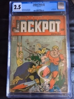 Jackpot Comics #6 CGC 2.5 cr/ow