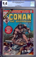 Conan the Barbarian Annual #1 CGC 9.4 w