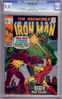 Iron Man #22 CGC 9.0 w