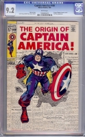Captain America #109 CGC 9.2 w