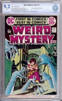 Weird Mystery Tales #1 CBCS 9.2 w Mister Magik Woo Collection