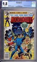Micronauts #1 CGC 9.8 w
