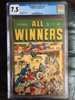 All Winners Comics #16 CGC 7.5 ow
