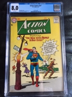 Action Comics #227 CGC 8.0 w
