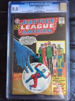 Justice League of America #14 CGC 8.0 cr/ow