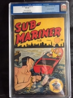 Sub-Mariner Comics #21 CGC 8.0 cr/ow