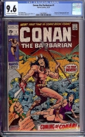 Conan The Barbarian #1 CGC 9.6 ow/w