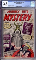 Journey Into Mystery #85 CGC 3.5 ow/w