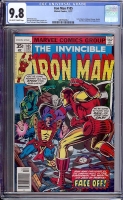 Iron Man #105 CGC 9.8 ow/w