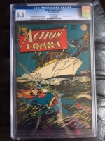 Action Comics #123 CGC 5.5 ow