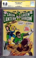 Green Lantern #78 CGC 9.0 ow/w CGC Signature SERIES