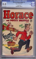 Horace and Dotty Dripple #25 CGC 8.0 cr/ow File Copy