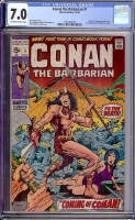 Conan The Barbarian #1 CGC 7.0 ow/w