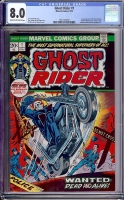 Ghost Rider #1 CGC 8.0 cr/ow