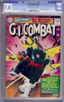 G.I. Combat #114 CGC 7.0 cr/ow