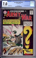 Our Army at War #151 CGC 7.0 cr/ow