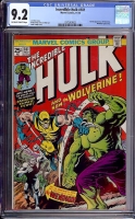 Incredible Hulk #181 CGC 9.2 ow/w