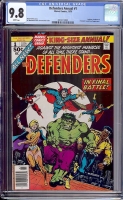 Defenders Annual #1 CGC 9.8 w