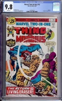 Marvel Two-In-One #15 CGC 9.8 w