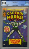 Captain Marvel #1 CGC 9.8 w