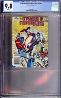 Transformers Comics Magazine #1 CGC 9.8 w Davie Collection