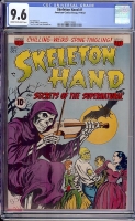 Skeleton Hand #1 CGC 9.6 cr/ow