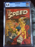 Speed Comics #42 CGC 3.5 ow