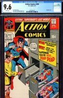 Action Comics #399 CGC 9.6 w