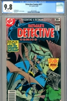 Detective Comics #477 CGC 9.8 w