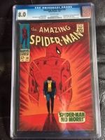 Amazing Spider-Man #50 CGC 8.0 ow