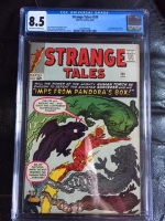 Strange Tales #109 CGC 8.5 ow/w