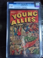 Young Allies #13 CGC 7.0 cr/ow