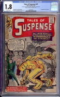 Tales of Suspense #41 CGC 1.8 ow