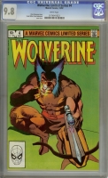 Wolverine Limited Series #4 CGC 9.8 w