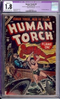 Human Torch #37 CGC 1.8 cr/ow