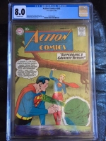 Action Comics #262 CGC 8.0 ow